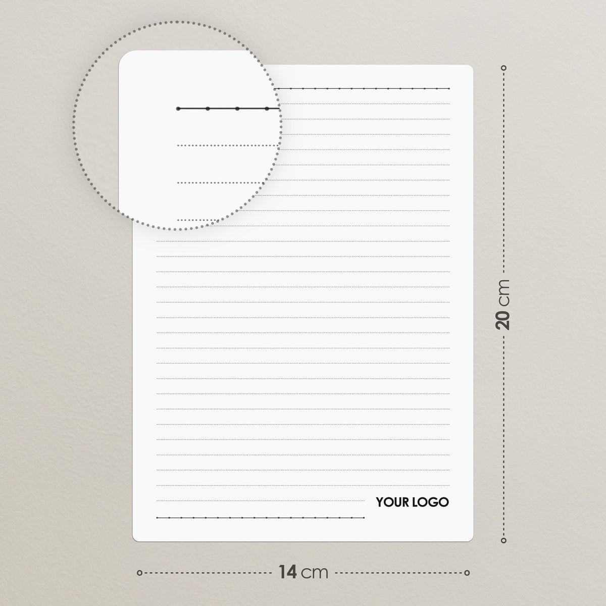 20 X 14 - Paper Pack - Lined Journals