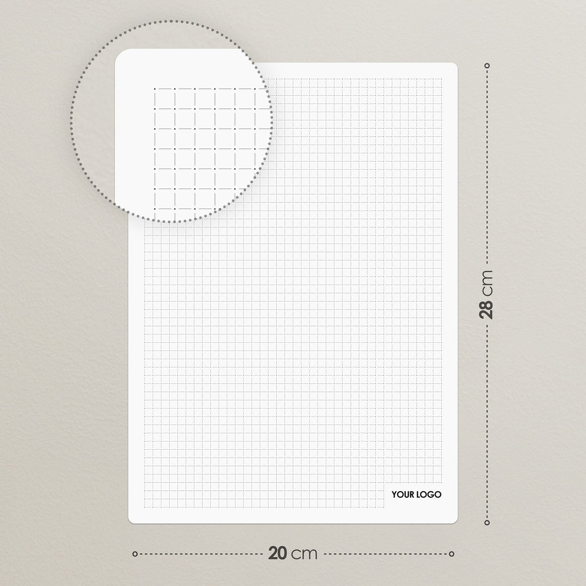 28 X 20 - Paper Pack - Grid Journals