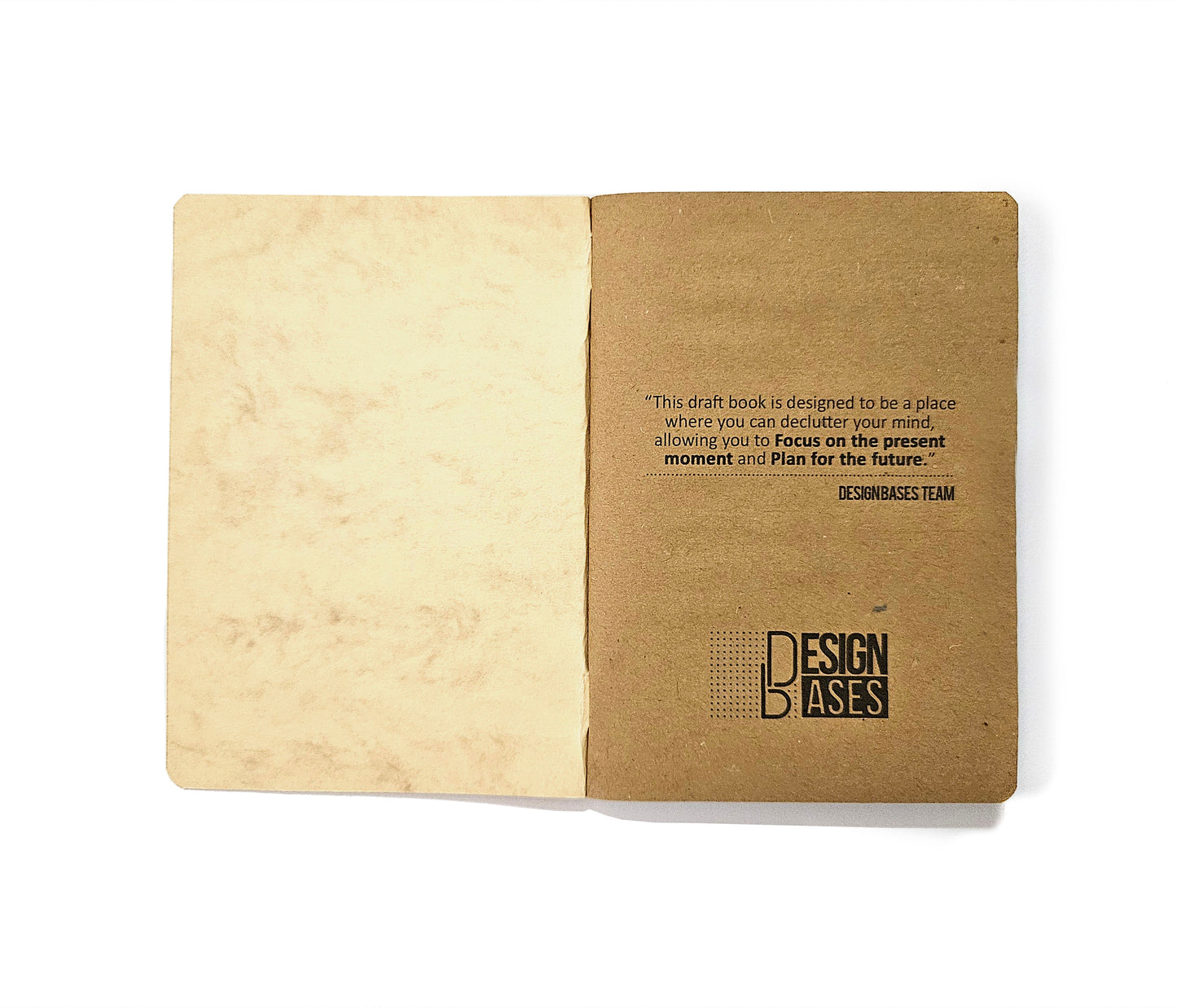 DB book | 14 x 10 cm - 52 Dotted Pages - (Yellow) Design Bases