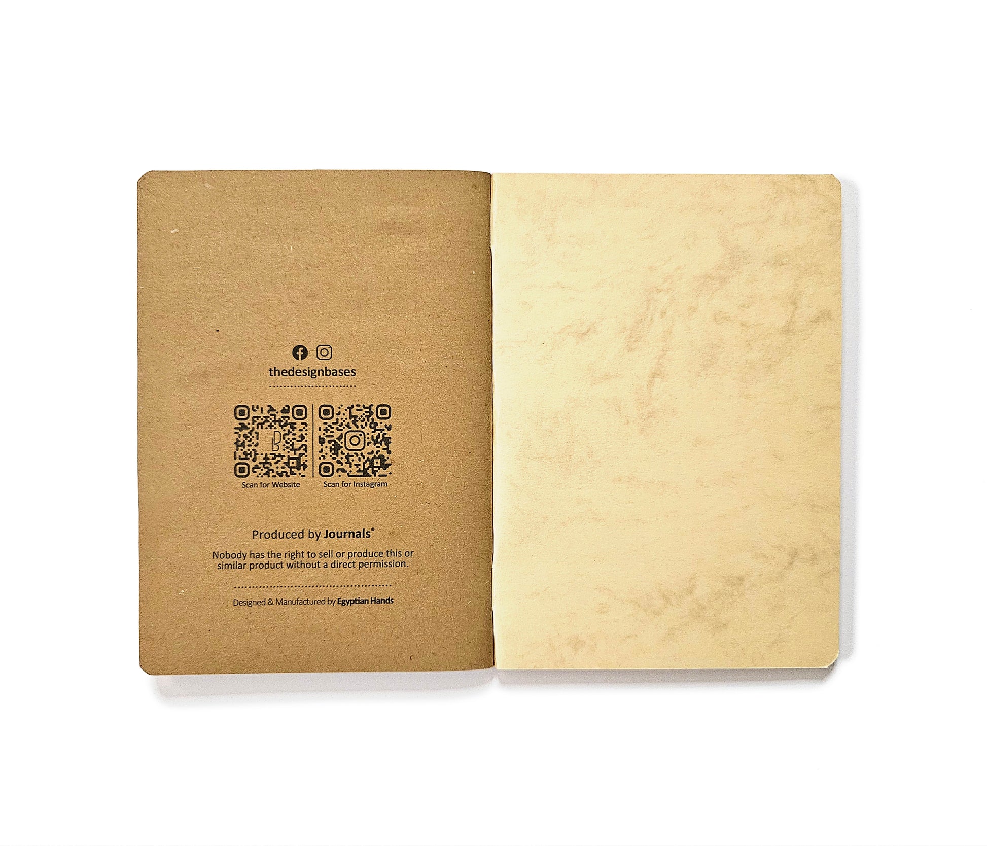 DB book | 14 x 10 cm - 52 Dotted Pages - (Yellow) Design Bases
