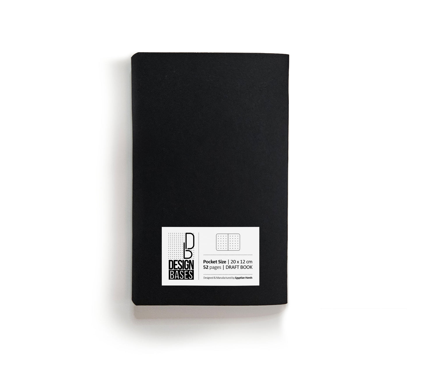 DB book | 20 x 12 cm - 52 Pages - (Black)