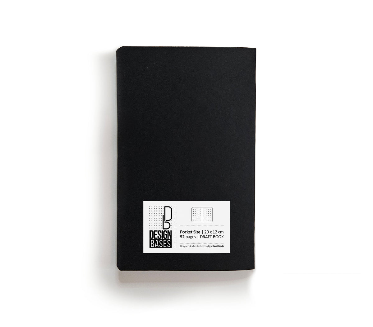 DB book | 20 x 12 cm - 52 Pages - (Black) Design Bases