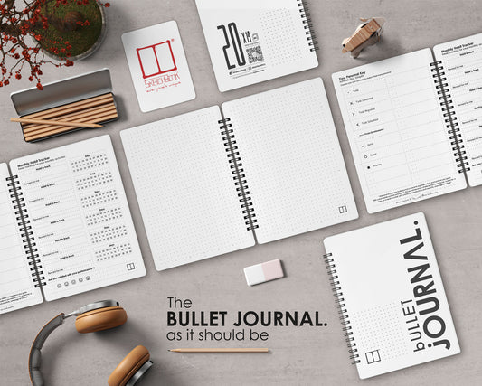 Bullet Journal Bundle - 6 Journal notebooks 15% discount