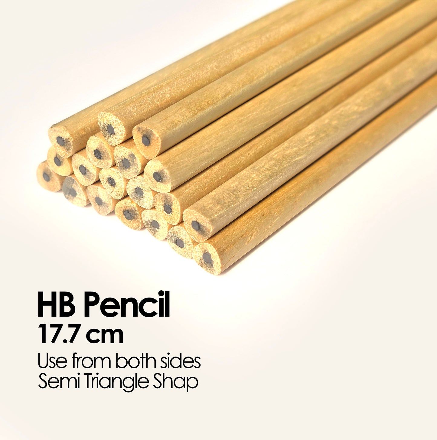 Pencil - Bamboo Wood - HB - 17.7 cm (1 Pencil)