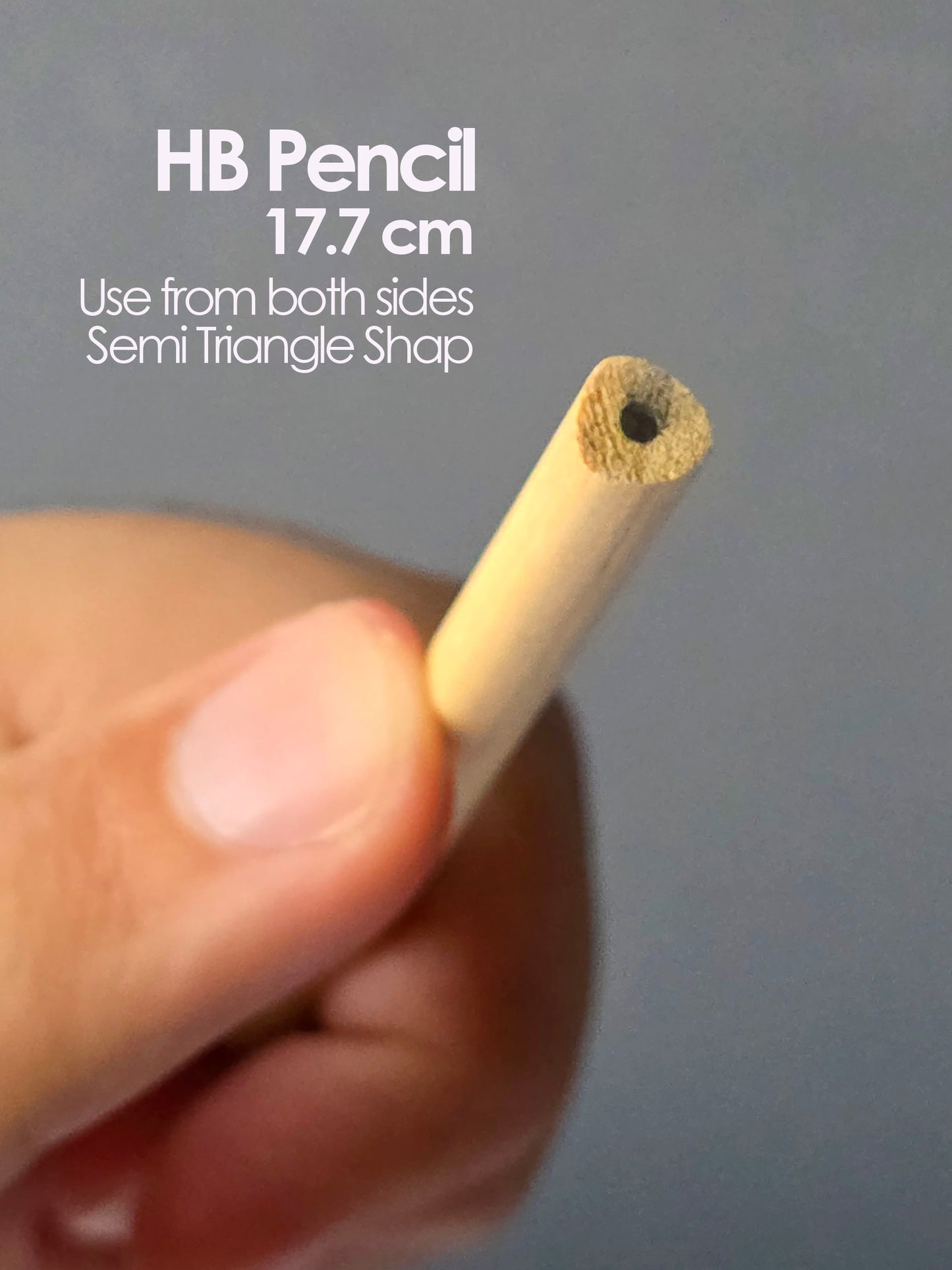 Pencil - Bamboo Wood - HB - 17.7 cm (1 Pencil)