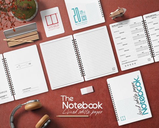 Lined Notebook Bundle | 6 Notebooks | 10% Discount