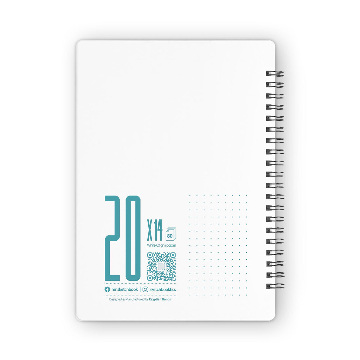Bullet Journal | 20 X 14 cm - Teal SketchBook Stationery
