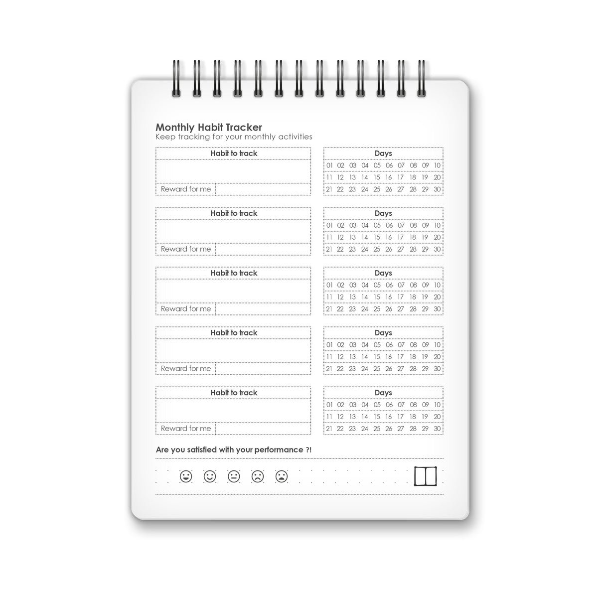 Daily Schedule Planner | 18 X 14 cm - Ramadan Edition SketchBook Stationery