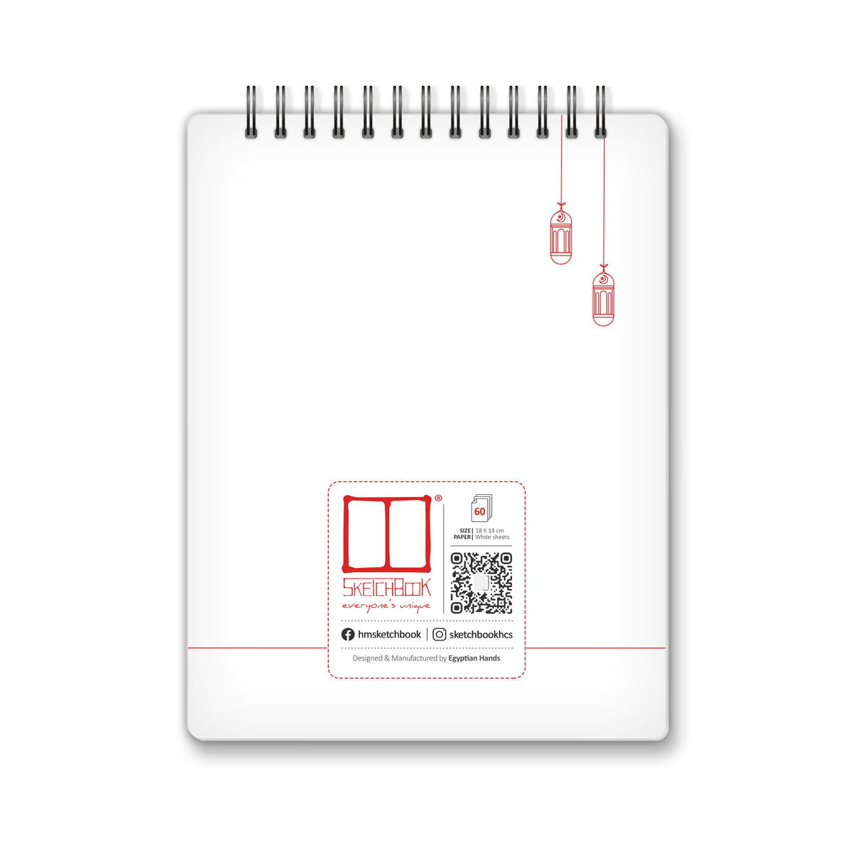 Daily Schedule Planner | 18 X 14 cm - Ramadan Edition SketchBook Stationery