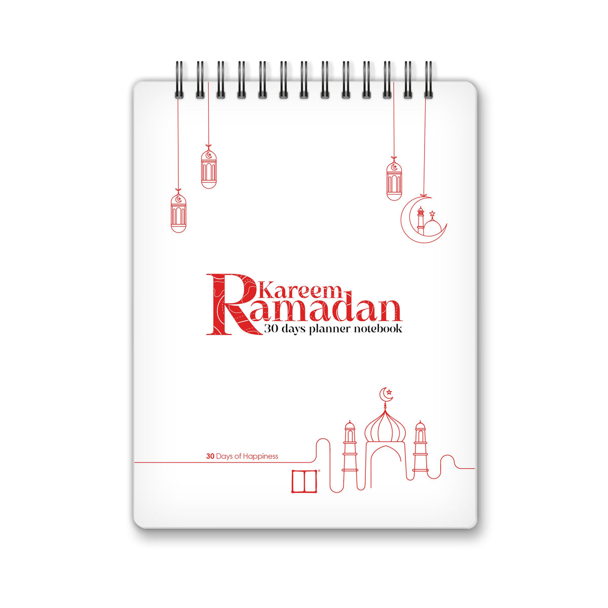 Daily Schedule Planner | 18 X 14 cm - Ramadan Edition SketchBook Stationery
