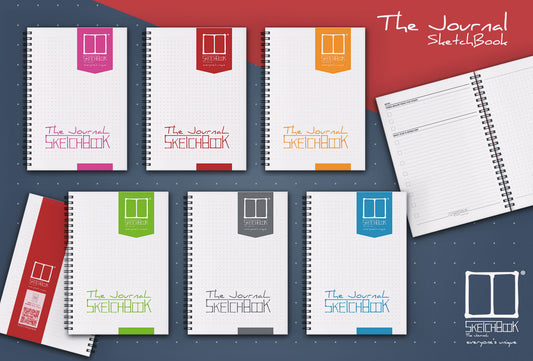 The Journal Bundle - 6 Todo Journal notebooks 7% discount SketchBook Stationery