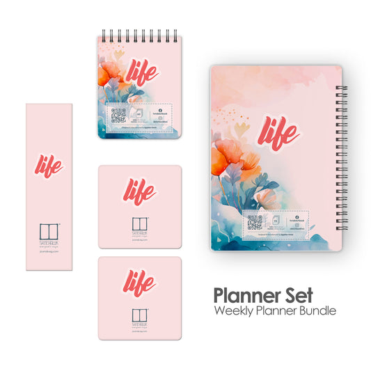 Planner Set | 20 X 14 cm - Floral
