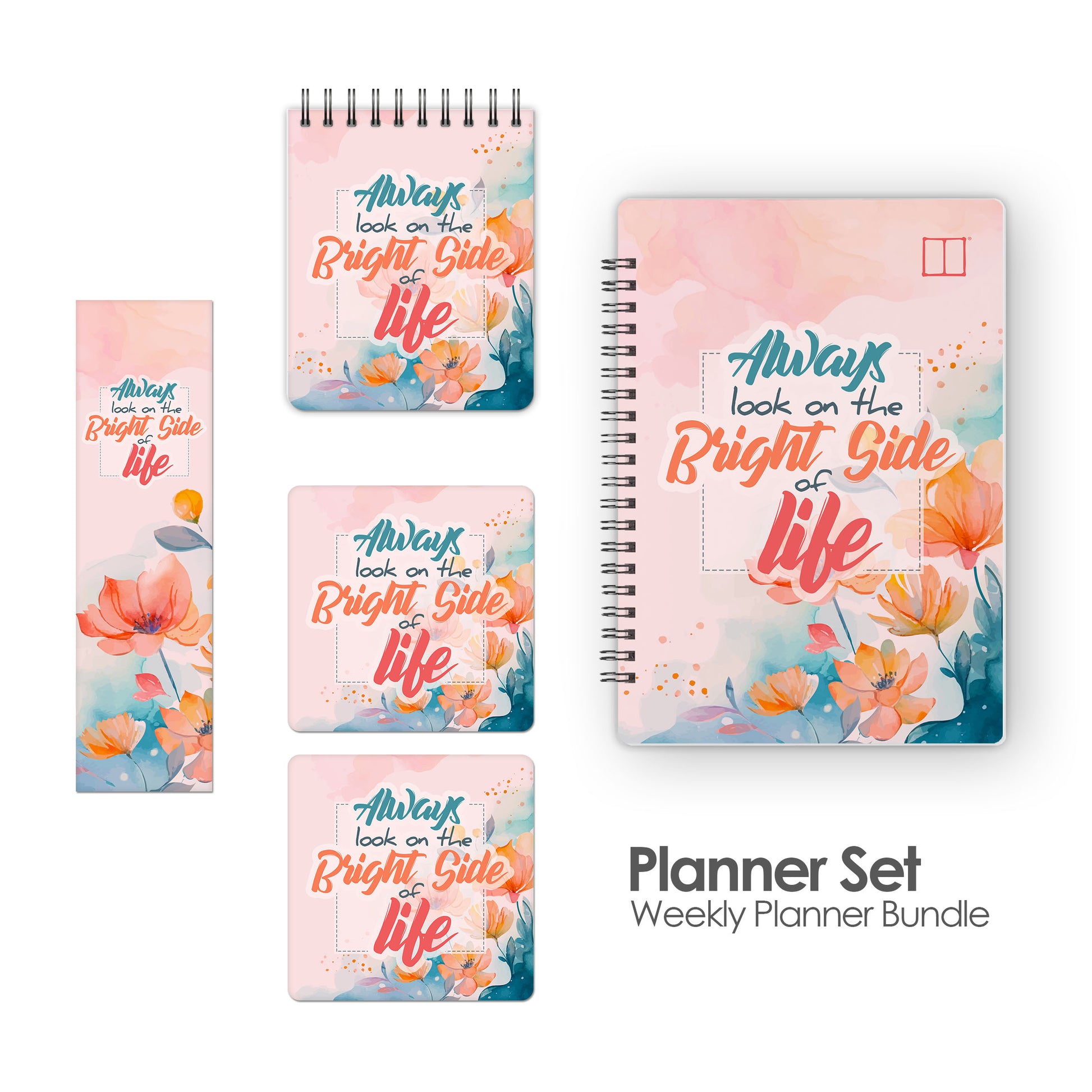 Planner Set | 20 X 14 cm - Floral