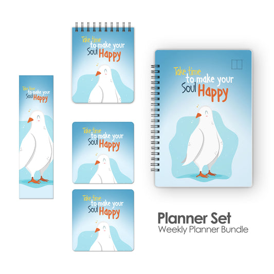 Planner Set | 20 X 14 cm - Pigeon