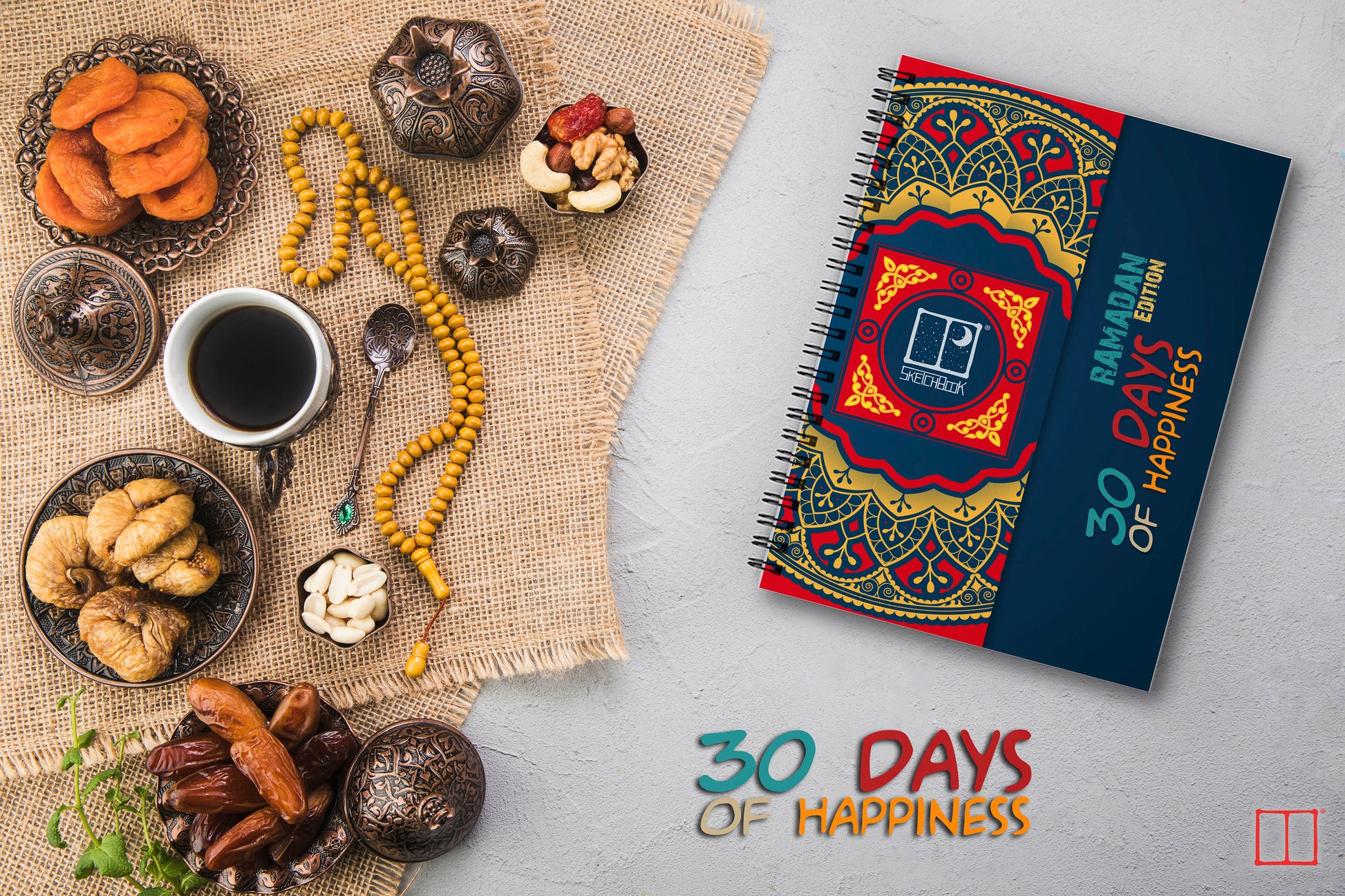 Daily Calendar | 20 X 14 cm (Ramadan Edition) - from SketchBook Stationery