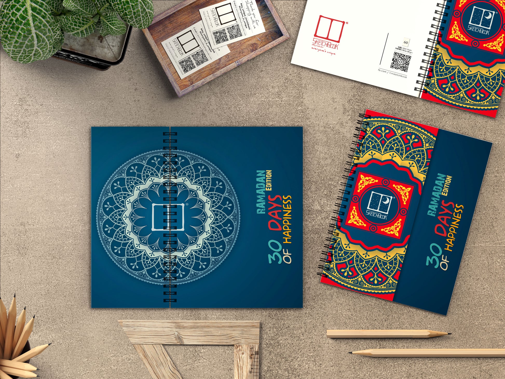 Daily Calendar | 20 X 14 cm (Ramadan Edition) - from SketchBook Stationery