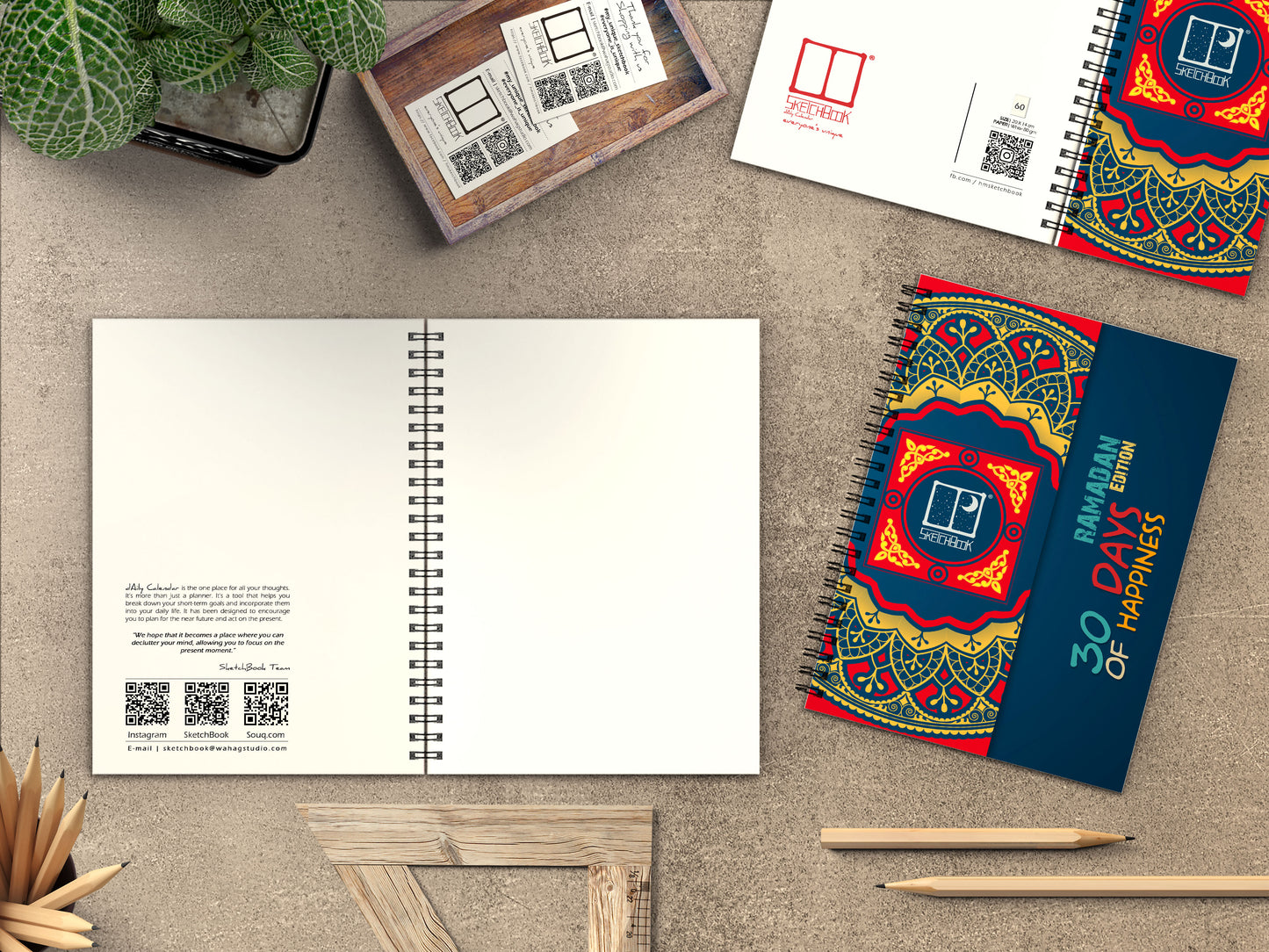 Daily Calendar | 20 X 14 cm (Ramadan Edition) - from SketchBook Stationery