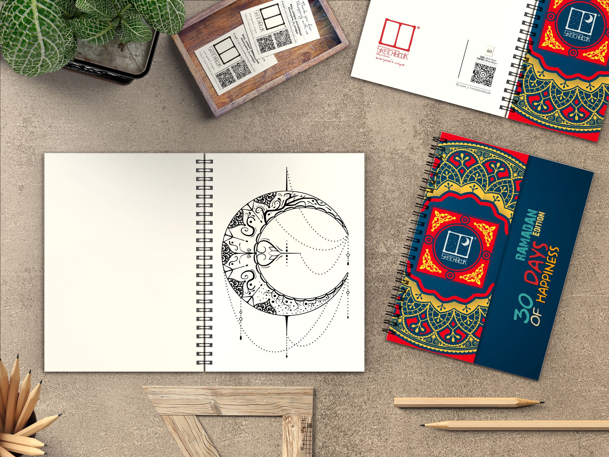 Daily Calendar | 20 X 14 cm (Ramadan Edition) - from SketchBook Stationery