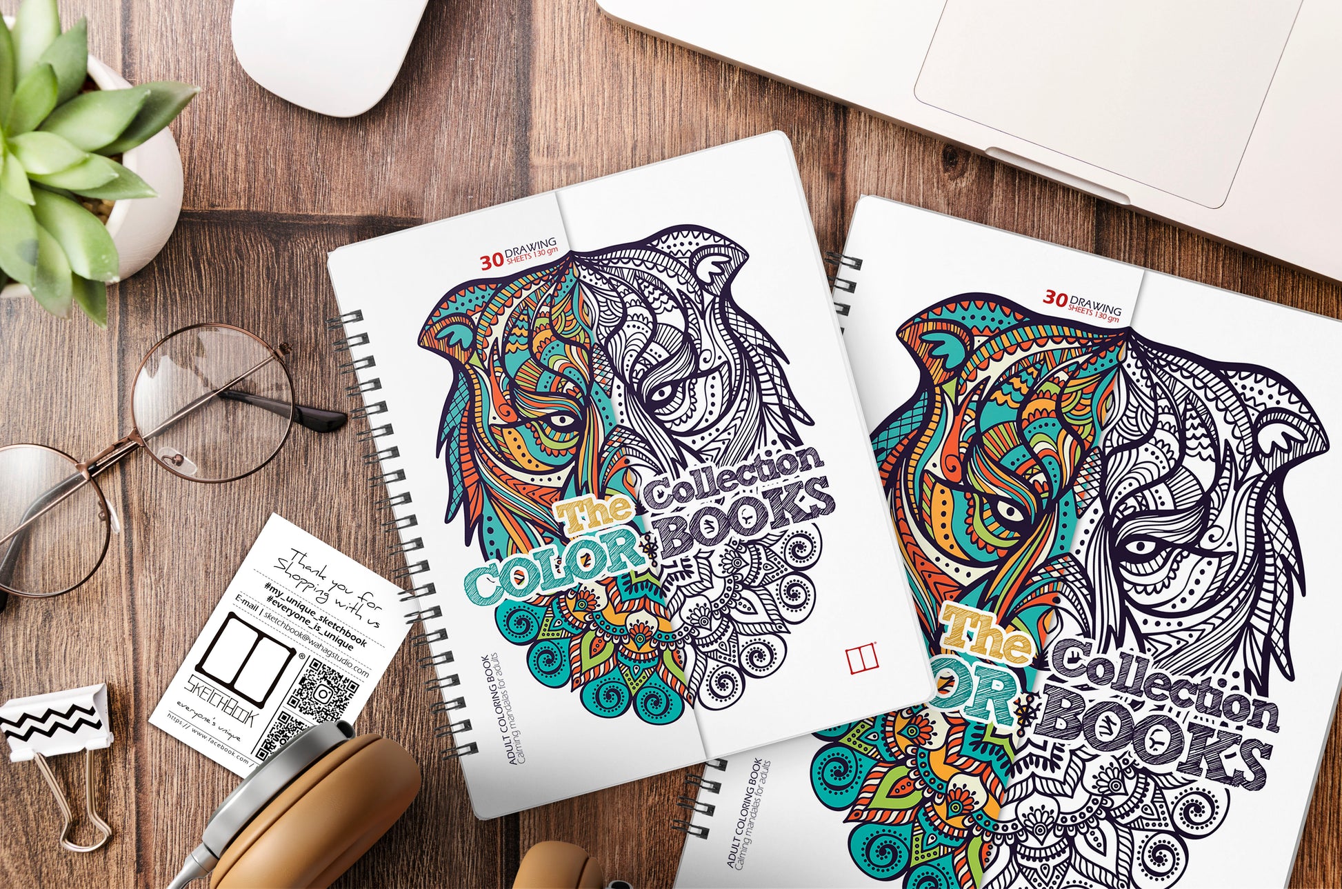 Adult Color Books | 20 X 16 cm - The Collection Colorbook - from SketchBook Stationery