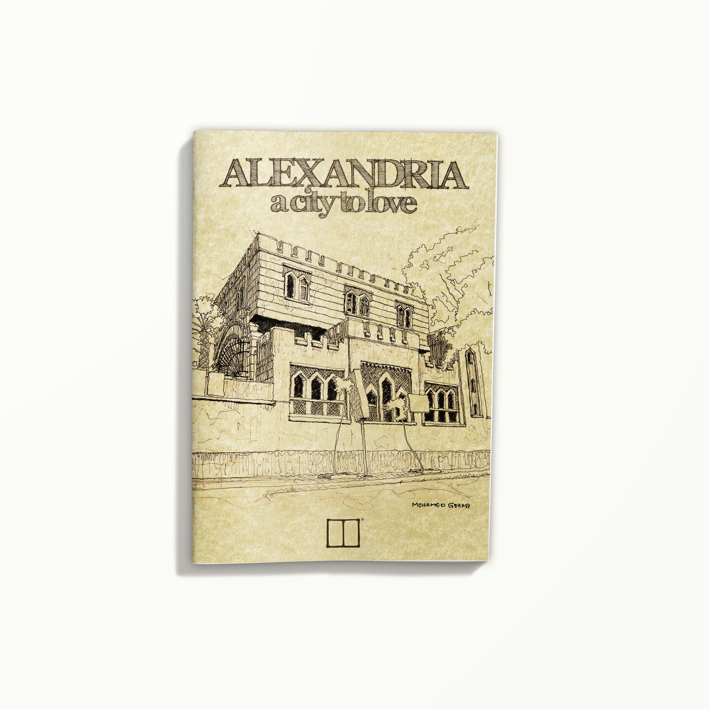Sketching Booklet | 20 X 14 cm (Alexandria a city to love) - from SketchBook Stationery