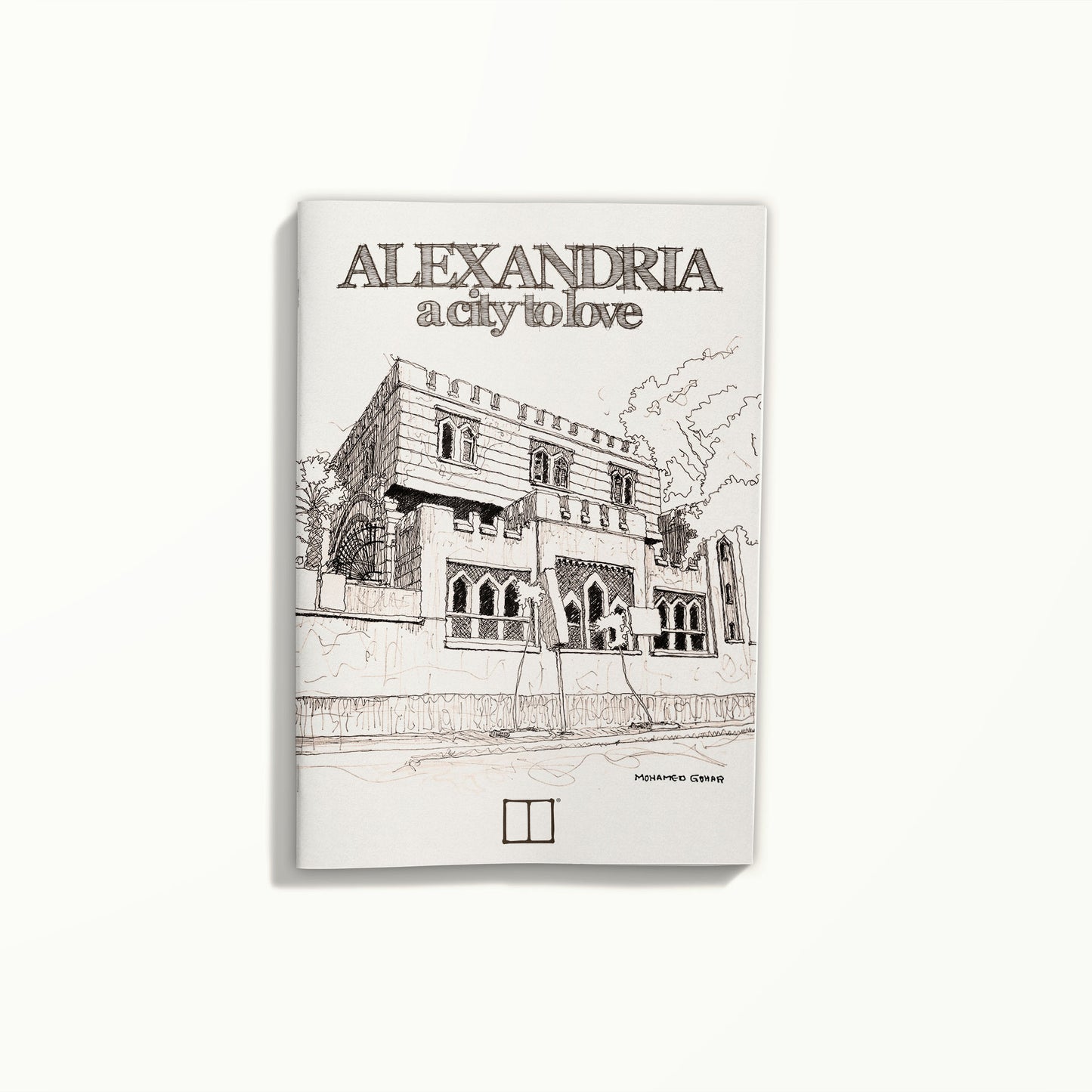 Sketching Booklet | 20 X 14 cm (Alexandria a city to love) - from SketchBook Stationery