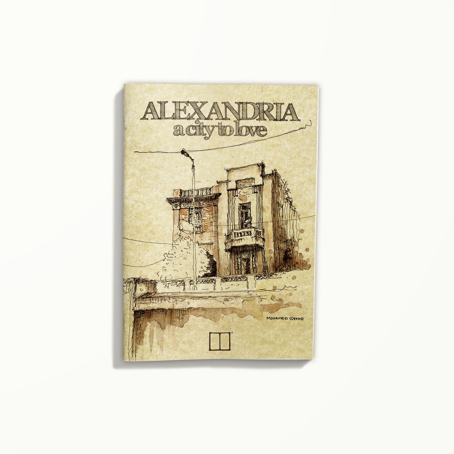 Sketching Booklet | 20 X 14 cm (Alexandria a city to love) - from SketchBook Stationery