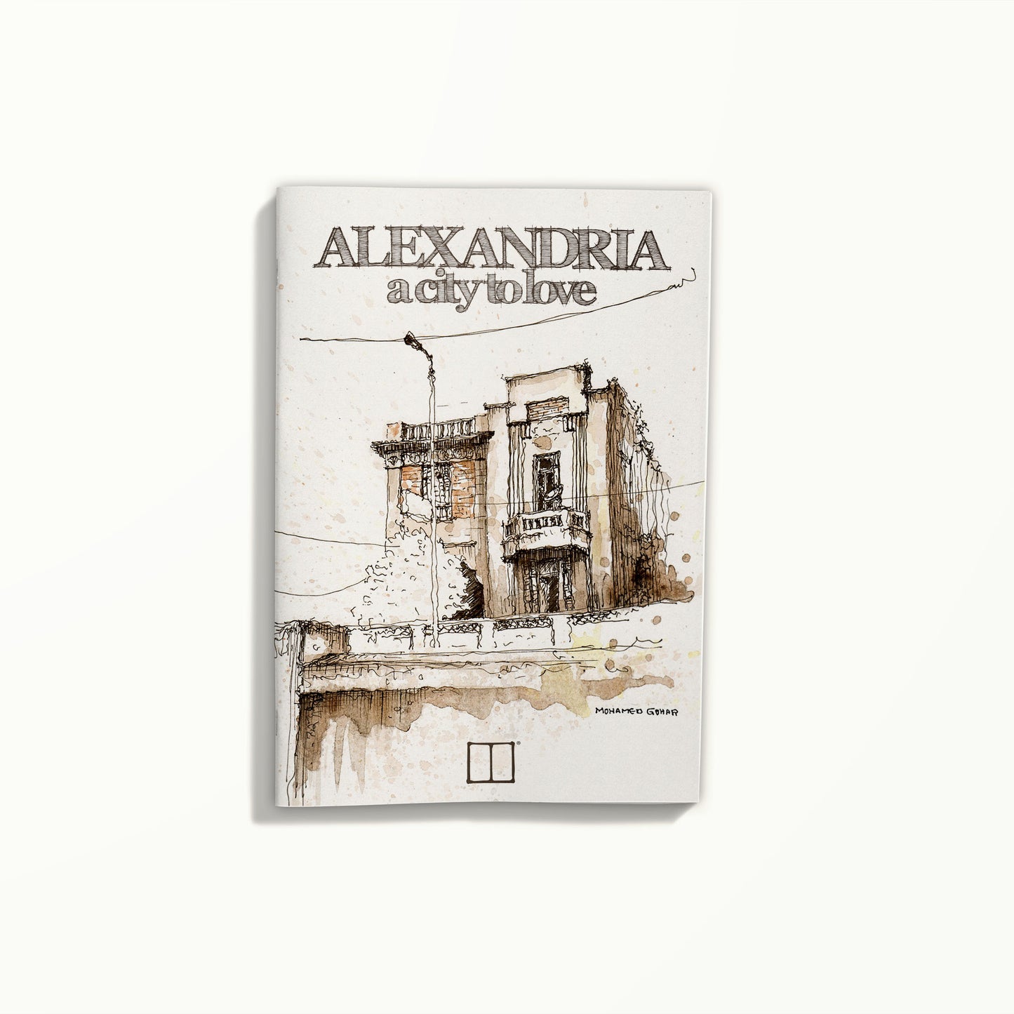 Sketching Booklet | 20 X 14 cm (Alexandria a city to love) - from SketchBook Stationery