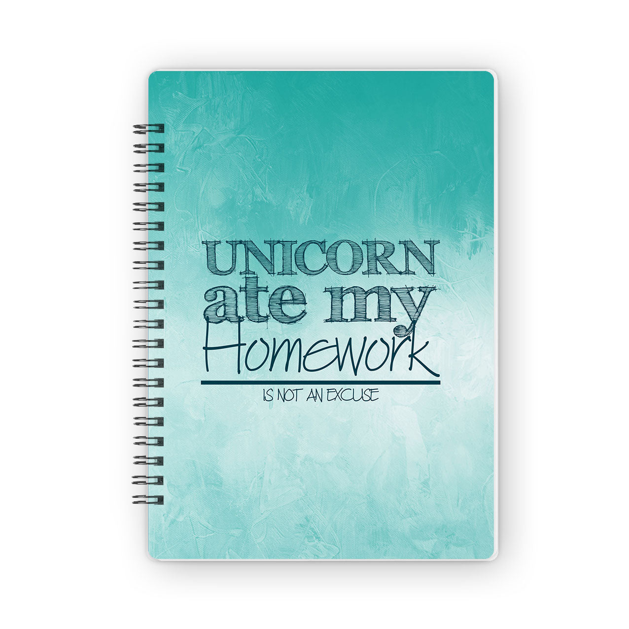 Notebooks | 20 X 14 cm - BTS Collection - Ate my Homework - Blue - from SketchBook Stationery