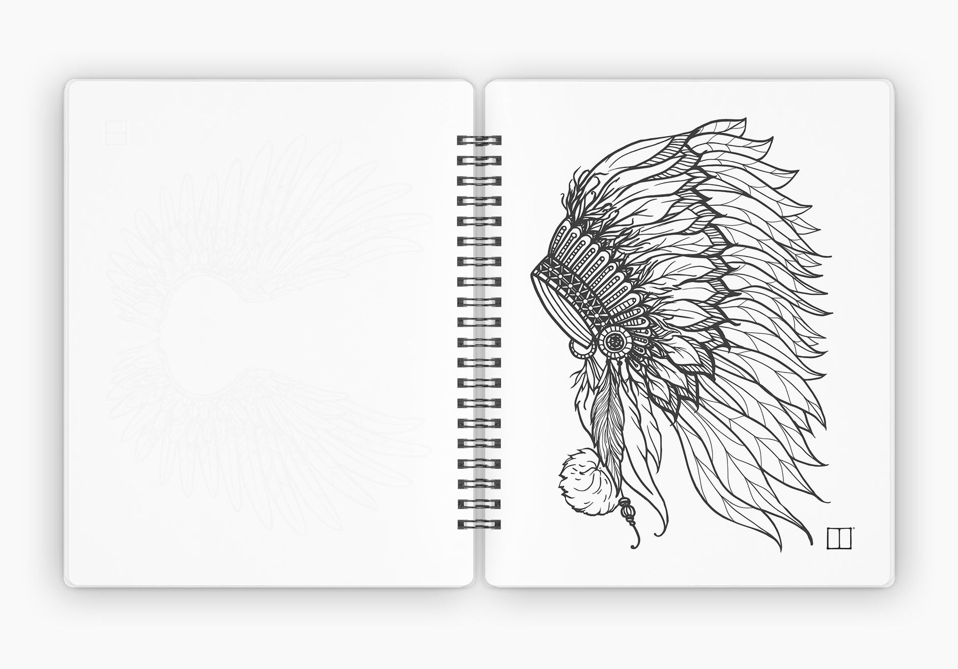 Adult Color Books | 20 X 16 cm - The Collection Colorbook - from SketchBook Stationery