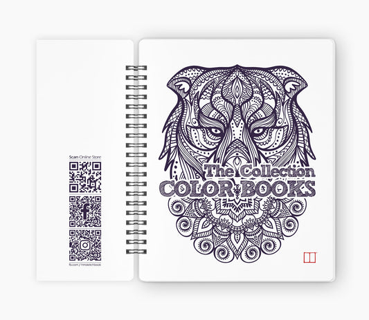 Adult Color Books | 20 X 16 cm - The Collection Colorbook - from SketchBook Stationery