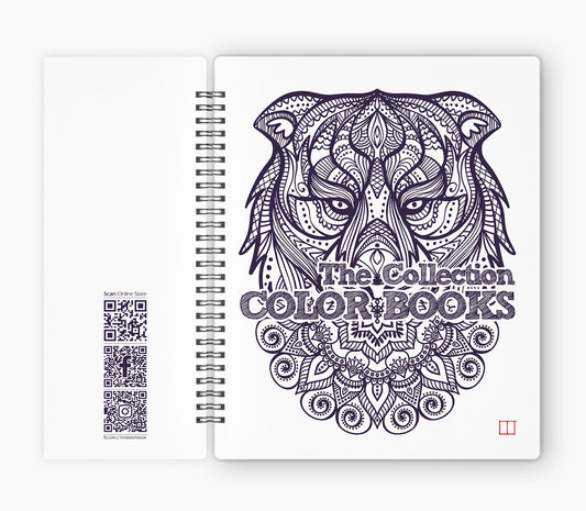 Adult Color Books | 25 X 20 cm - The Collection Colorbook - from SketchBook Stationery