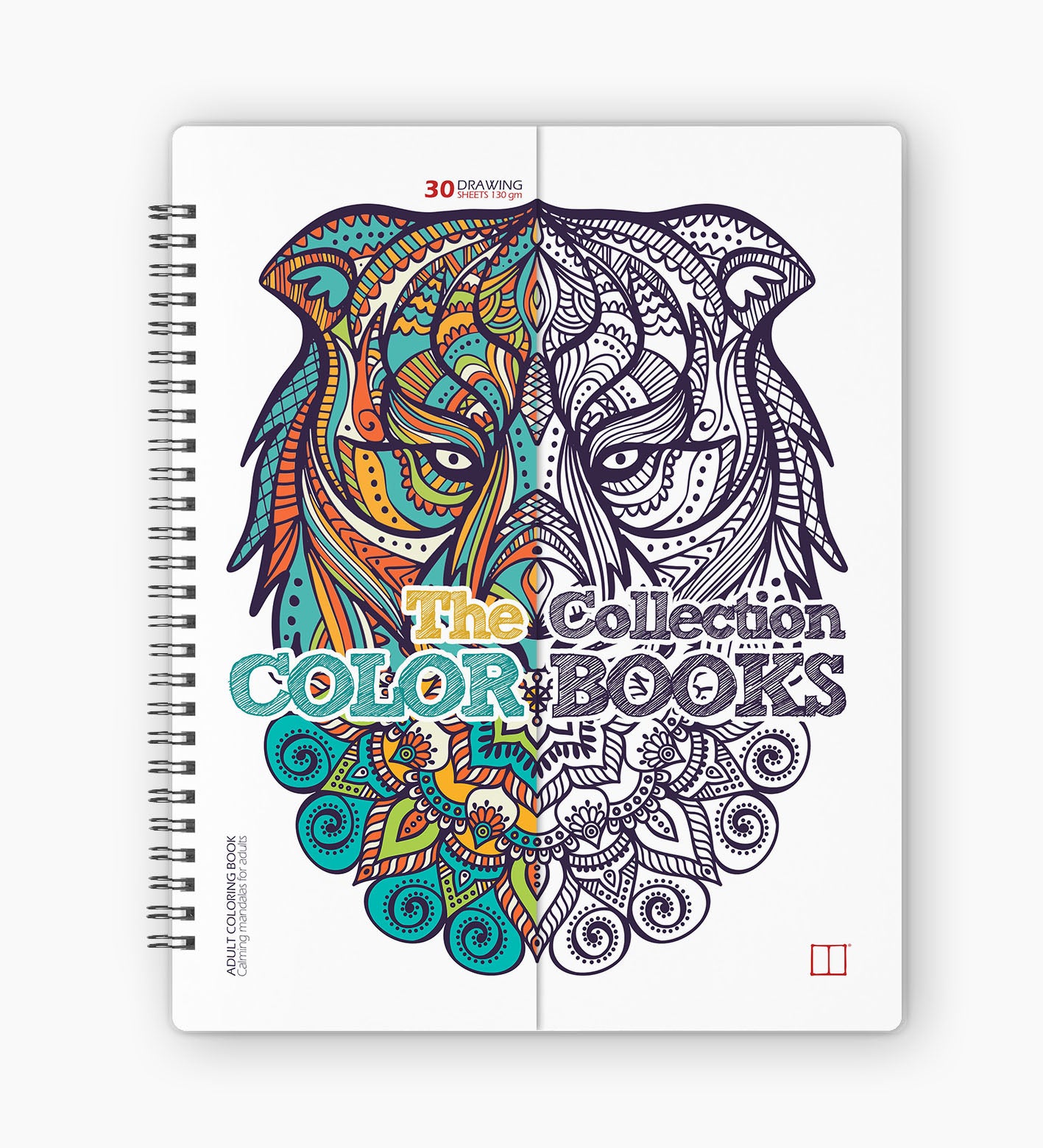 Adult Color Books | 25 X 20 cm - The Collection Colorbook - from SketchBook Stationery