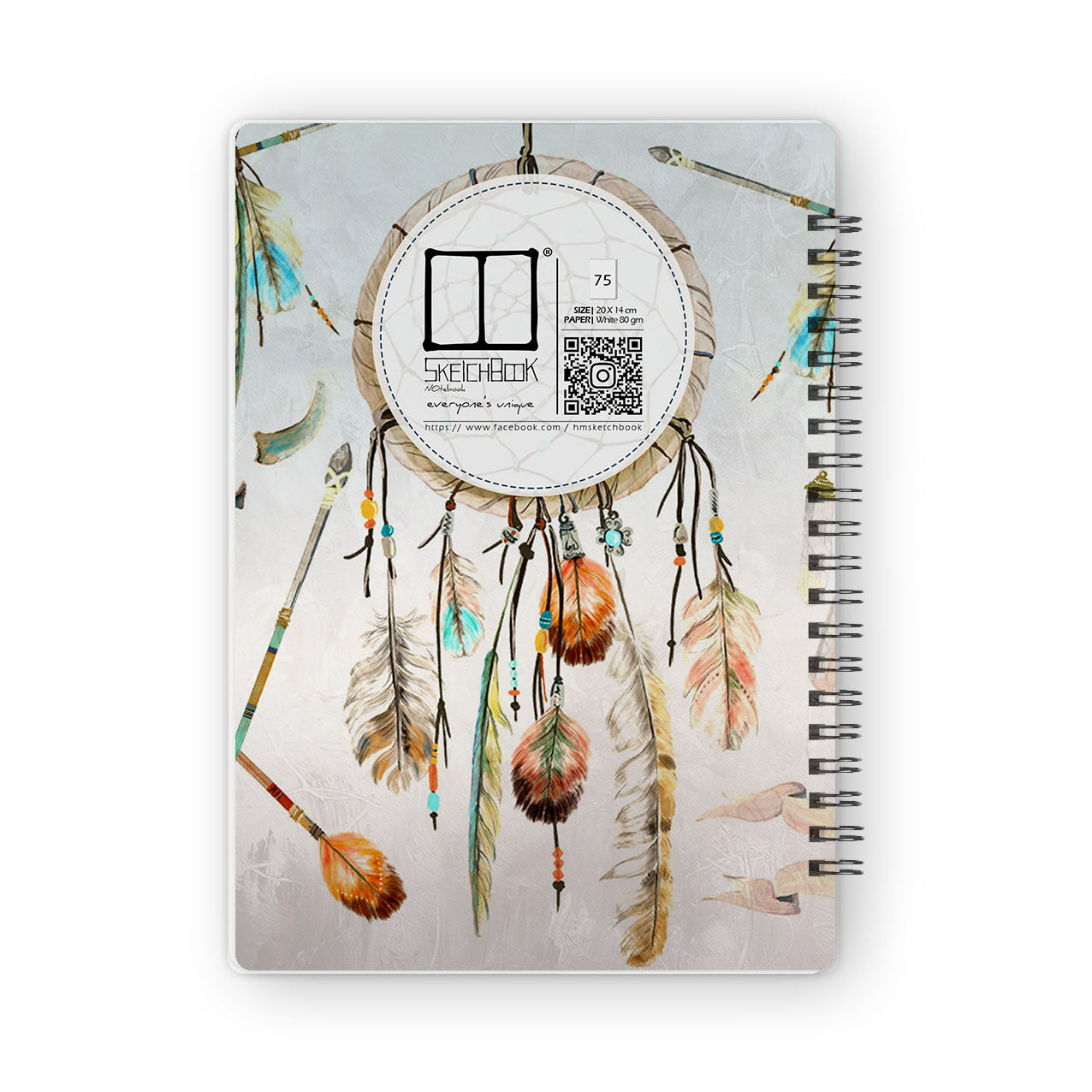 Notebooks | 20 X 14 cm - Dream Catcher - from SketchBook Stationery