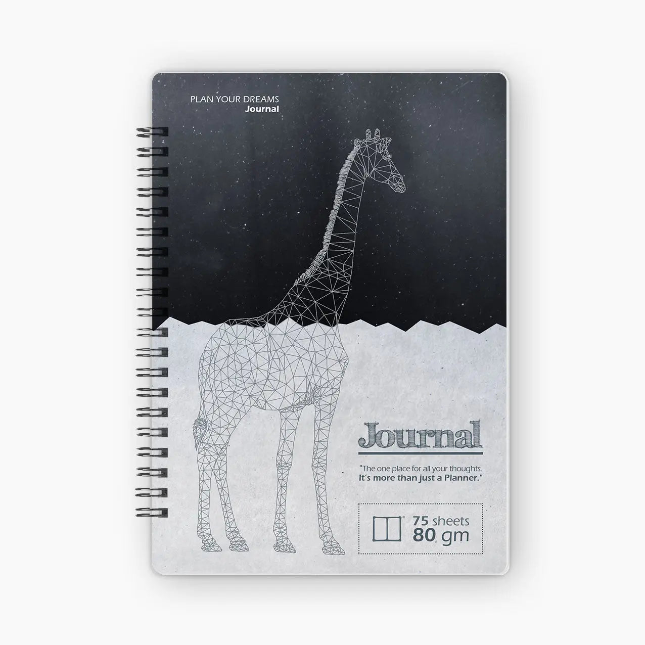 Journal Set | Giraffe & Elephant - from SketchBook Stationery