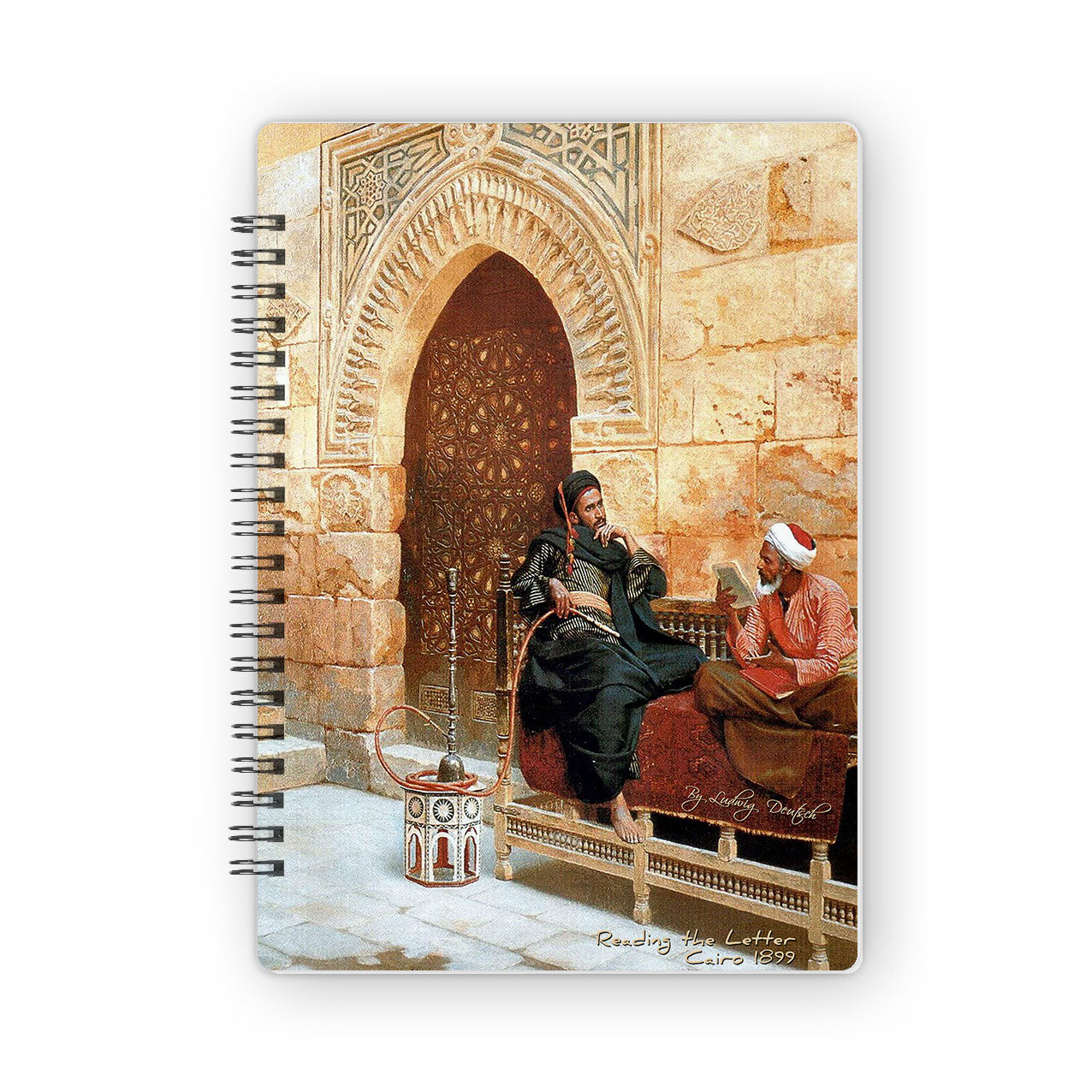 Notebooks | Reading the letter - (By Ludwig Deutsch) - from SketchBook Stationery