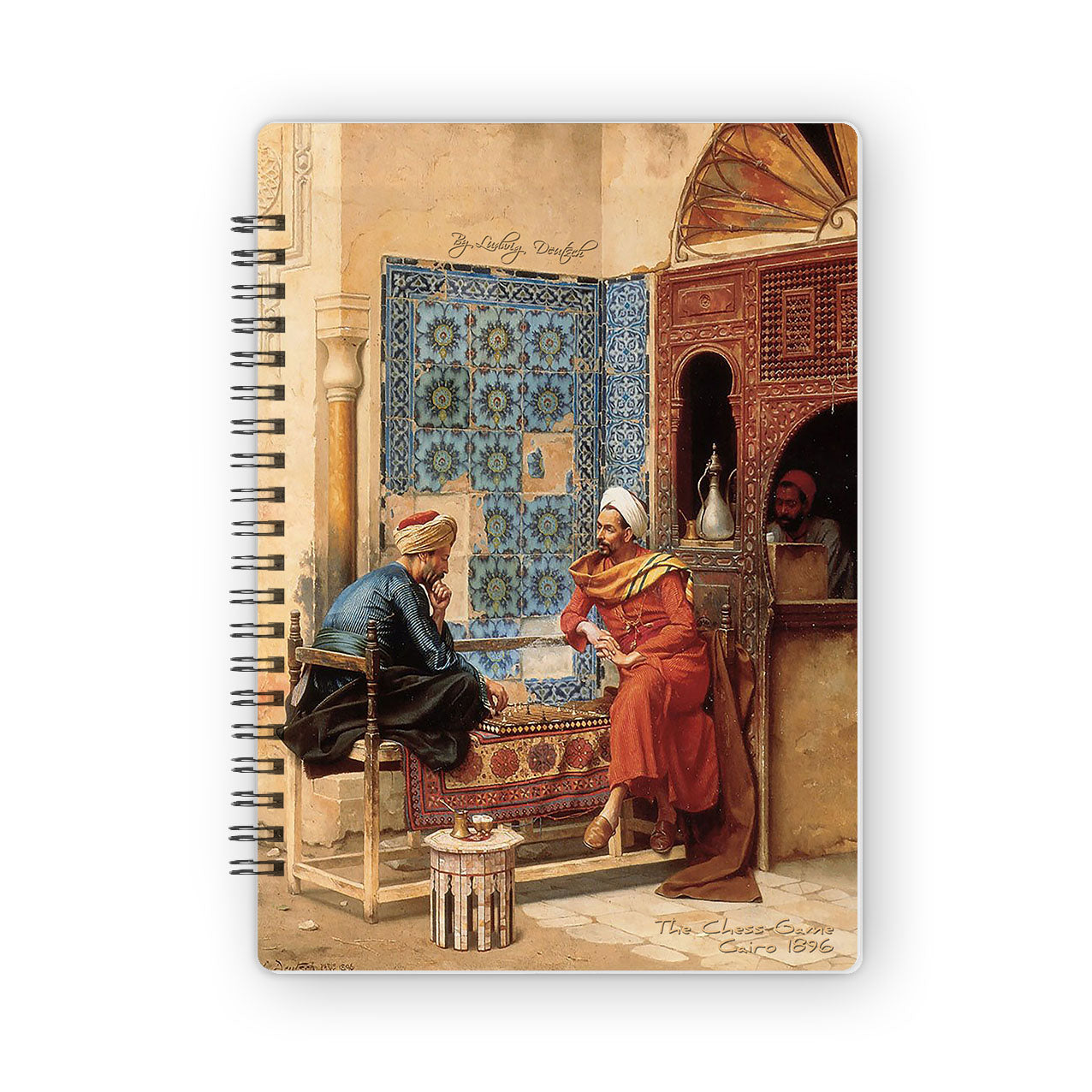 Notebooks | The chess game - (By Ludwig Deutsch) - from SketchBook Stationery