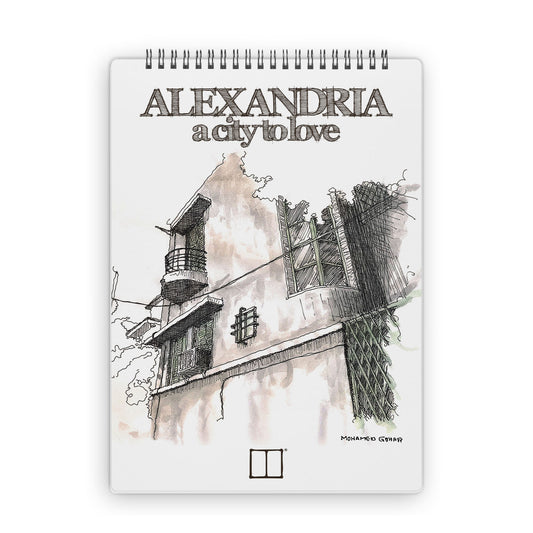 Sketchbook | 28 X 20 cm - (Alexandria a city to love) - 04 - from SketchBook Stationery