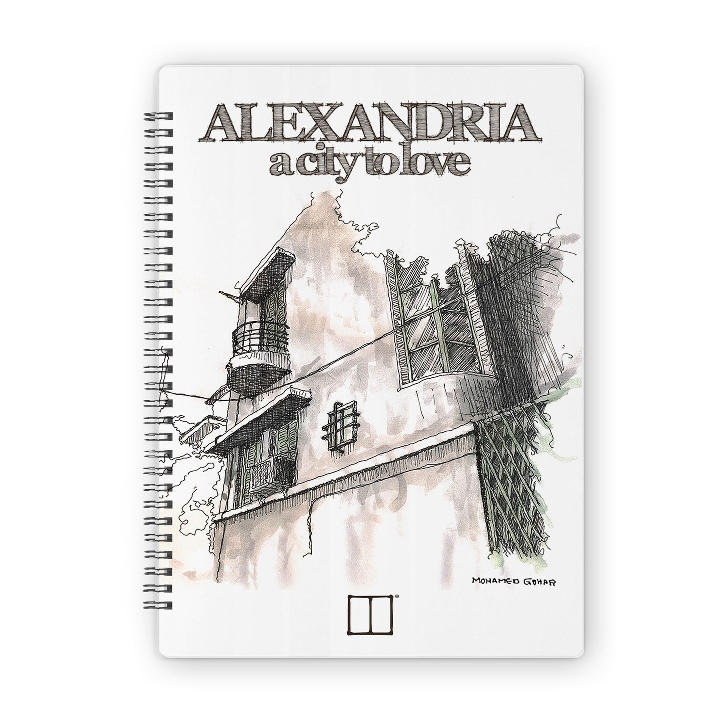 Sketchbook | 28 X 20 cm - (Alexandria a city to love) - 04 - from SketchBook Stationery