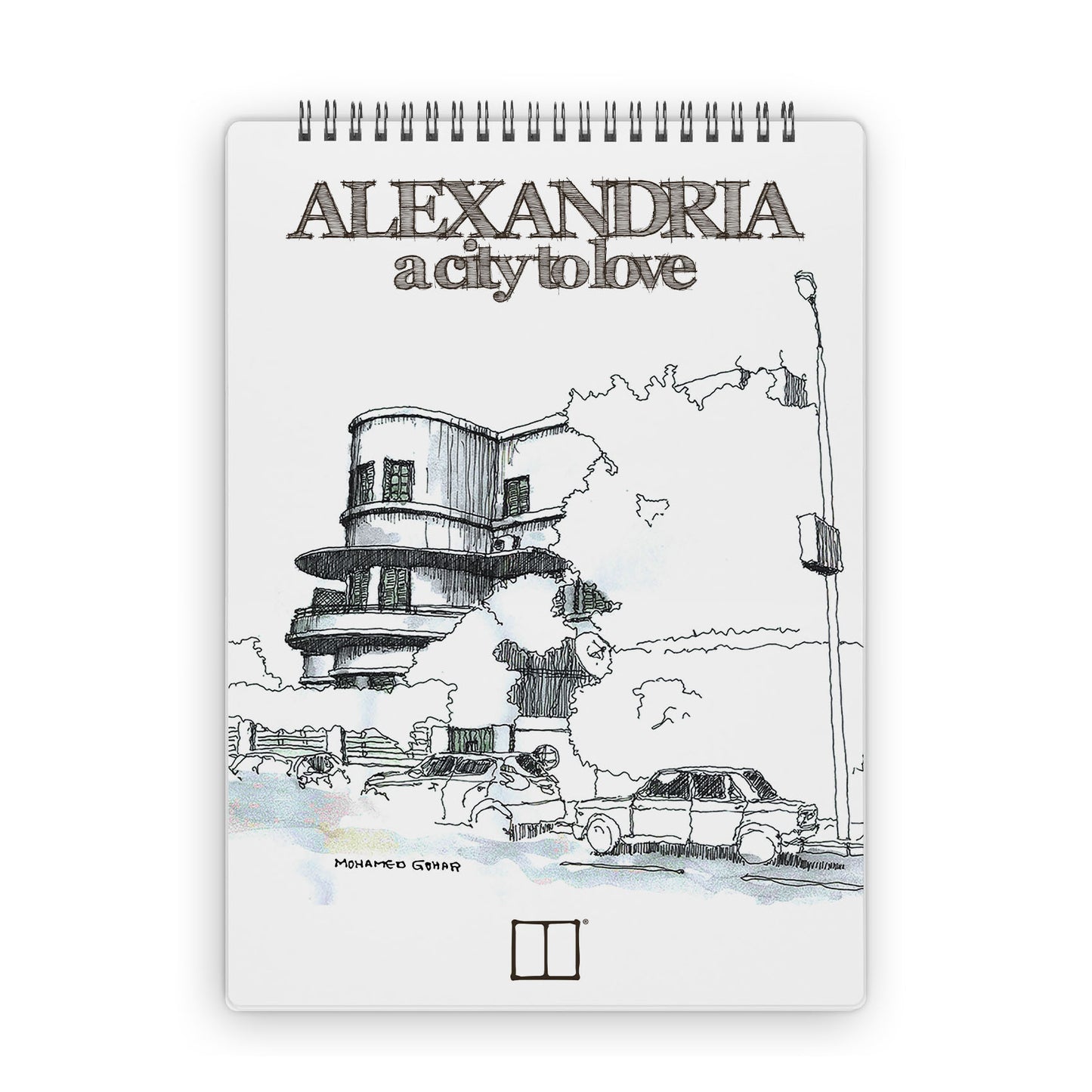 Sketchbook | 28 X 20 cm - (Alexandria a city to love) - 05 - from SketchBook Stationery