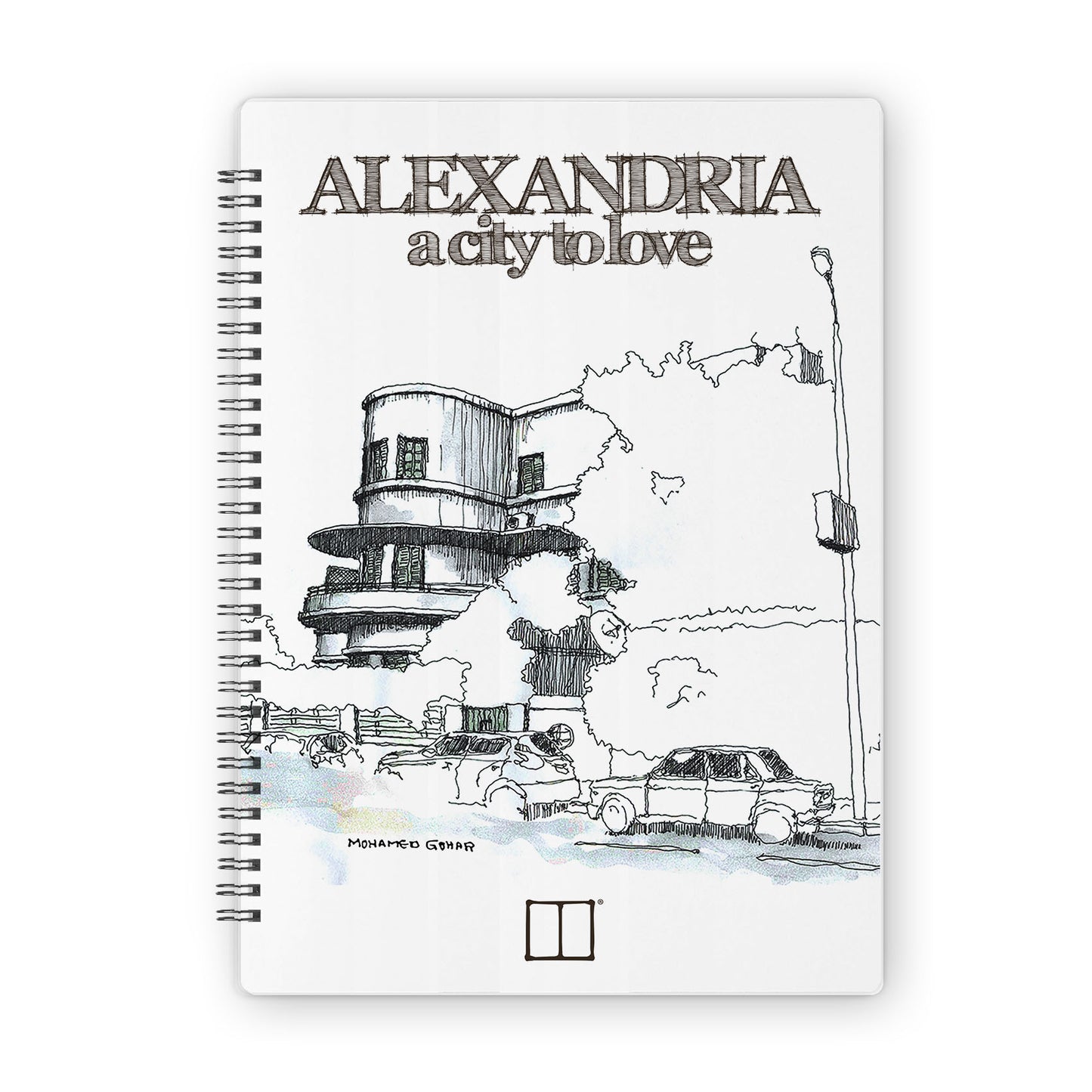 Sketchbook | 28 X 20 cm - (Alexandria a city to love) - 05 - from SketchBook Stationery