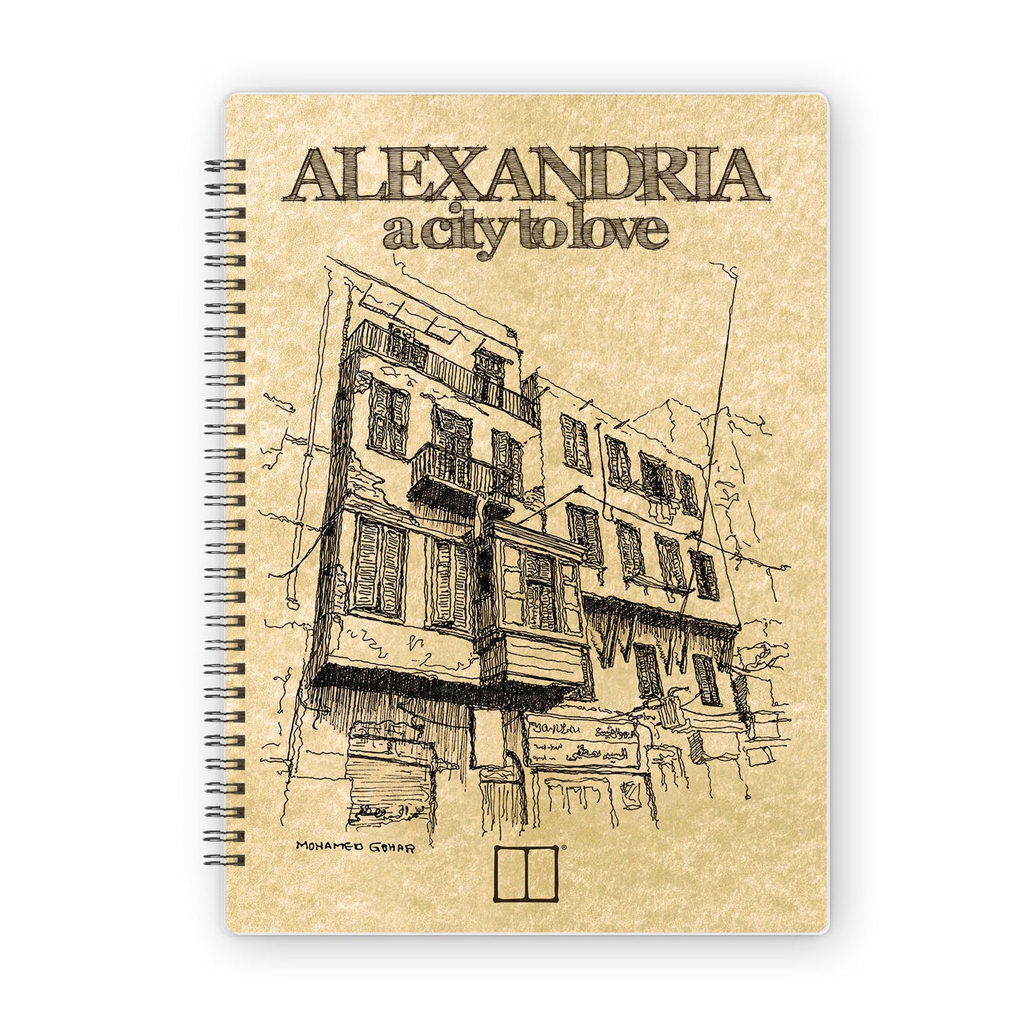 Sketchbook | 28 X 20 cm - (Alexandria a city to love) - 06 - from SketchBook Stationery