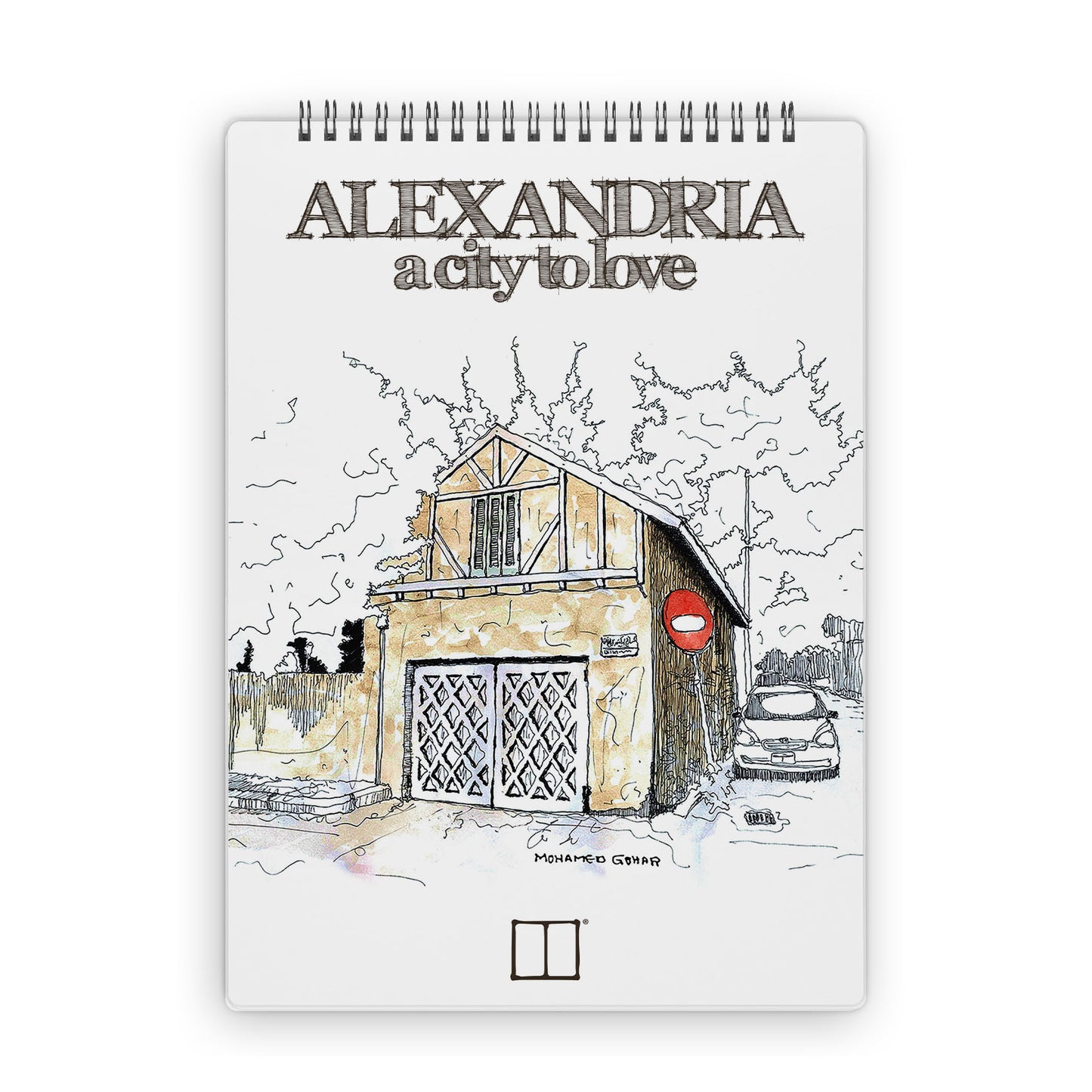 Sketchbook | 28 X 20 cm - (Alexandria a city to love) - 07 - from SketchBook Stationery