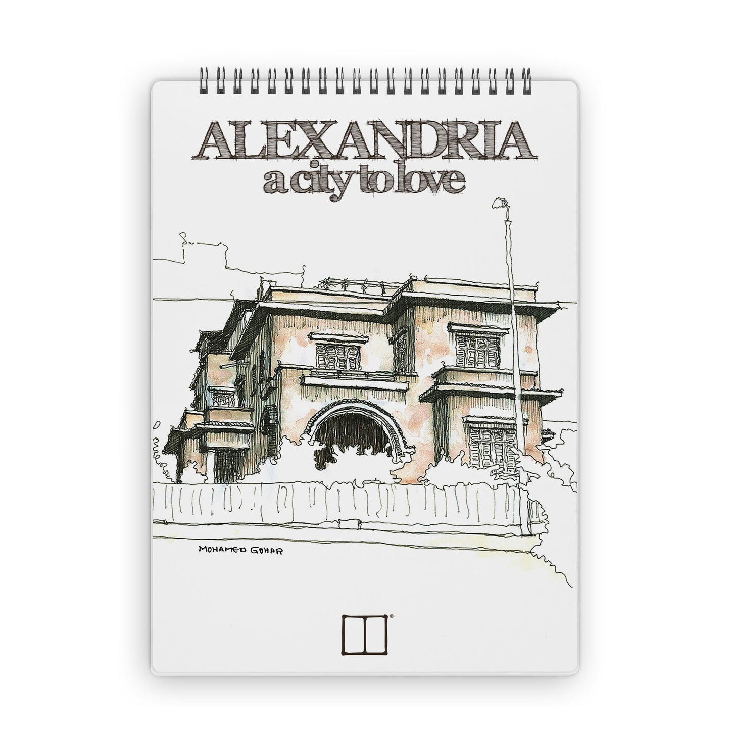 Sketchbook | 28 X 20 cm - (Alexandria a city to love) - 09 - from SketchBook Stationery
