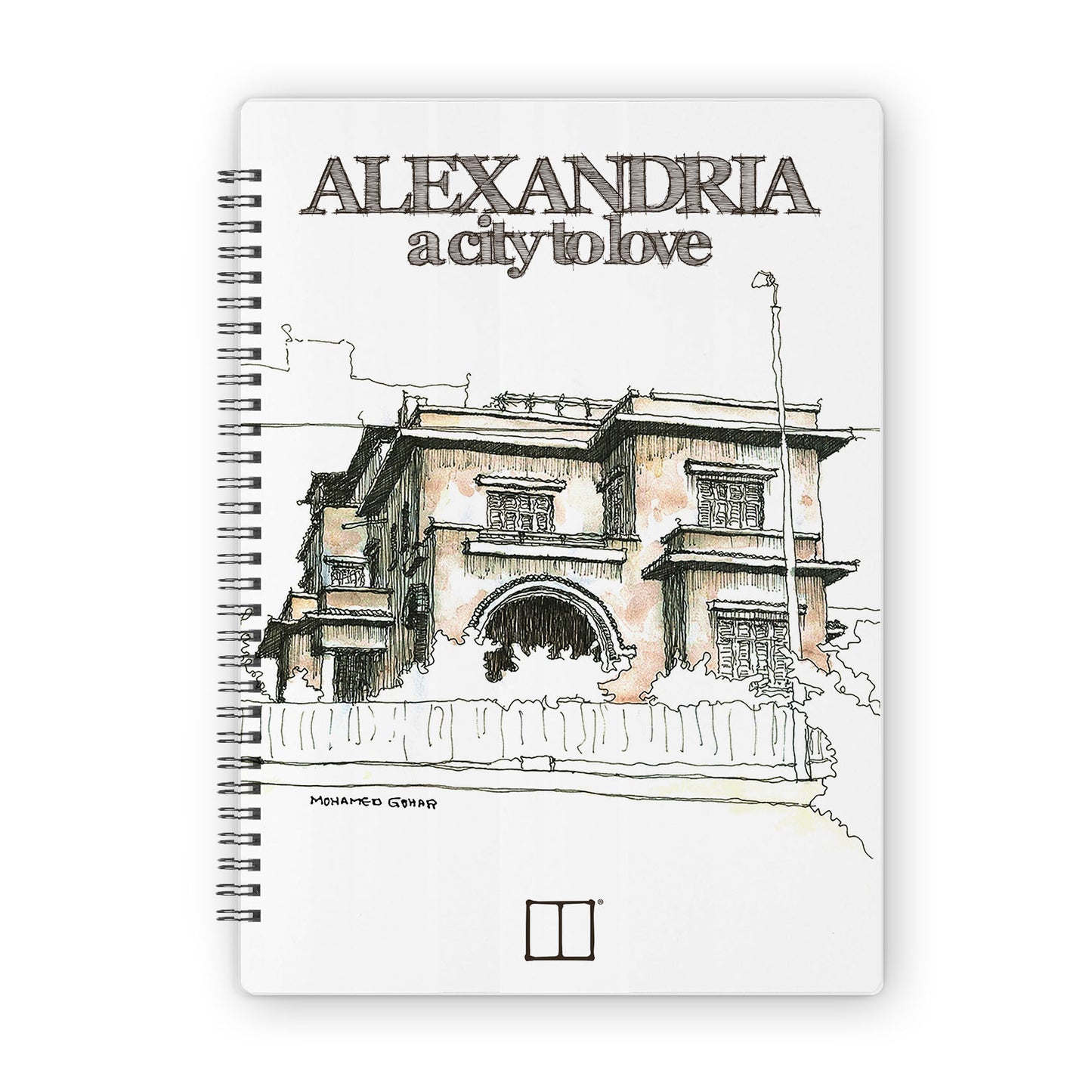 Sketchbook | 28 X 20 cm - (Alexandria a city to love) - 09 - from SketchBook Stationery