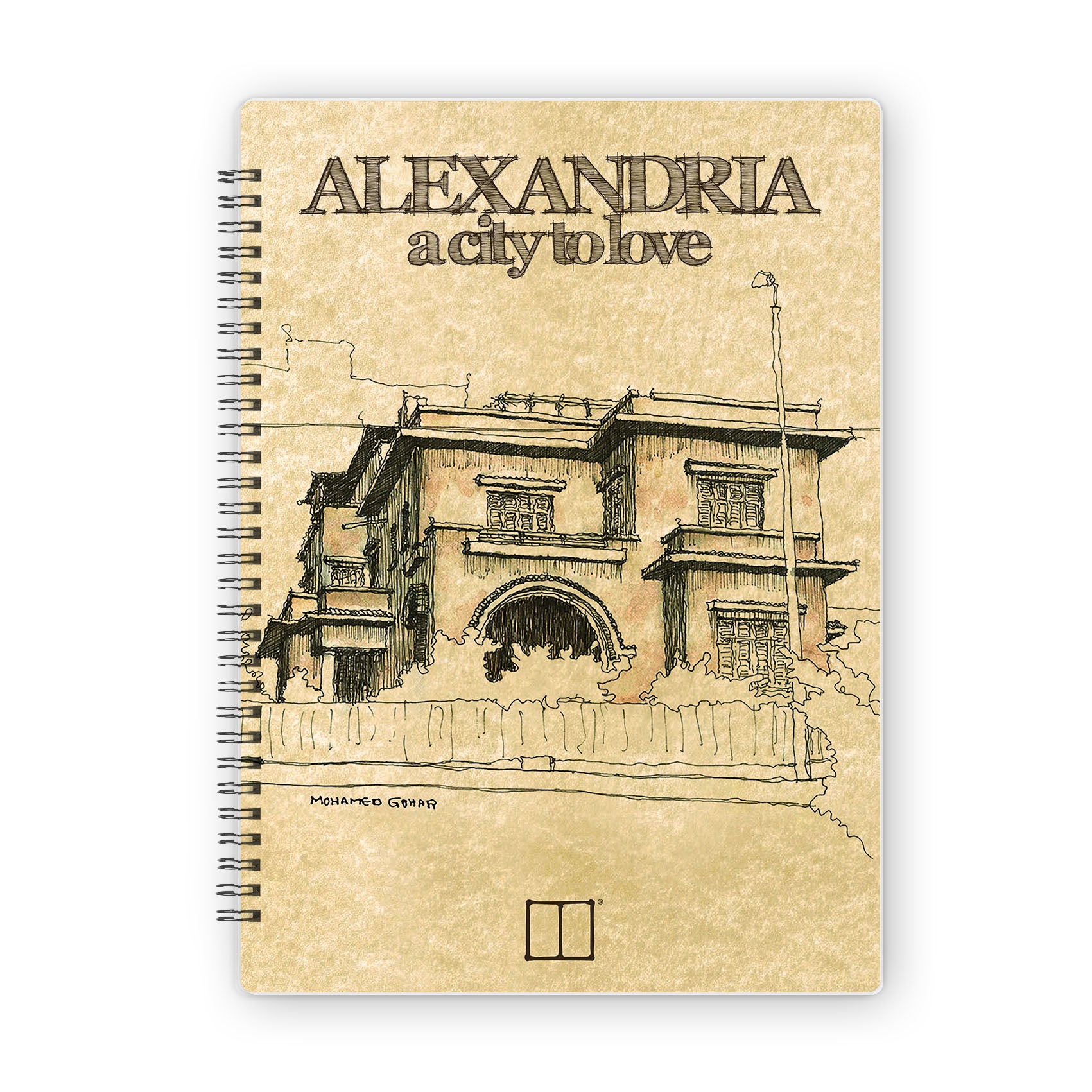 Sketchbook | 28 X 20 cm - (Alexandria a city to love) - 09 - from SketchBook Stationery