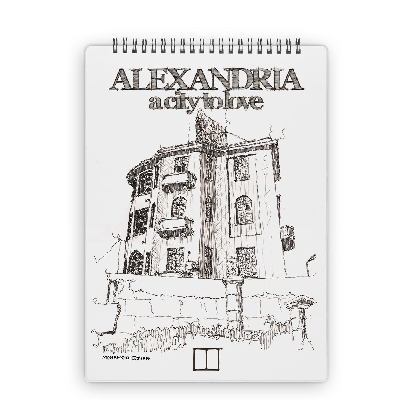 Sketchbook | 28 X 20 cm - (Alexandria a city to love) - 10 - from SketchBook Stationery