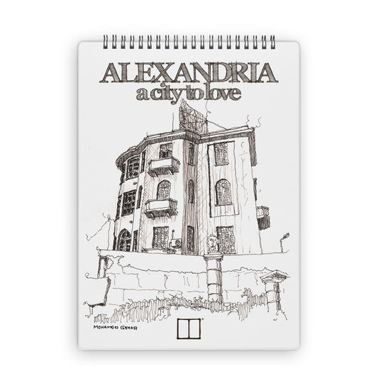 Sketchbook | 28 X 20 cm - (Alexandria a city to love) - 10 - from SketchBook Stationery