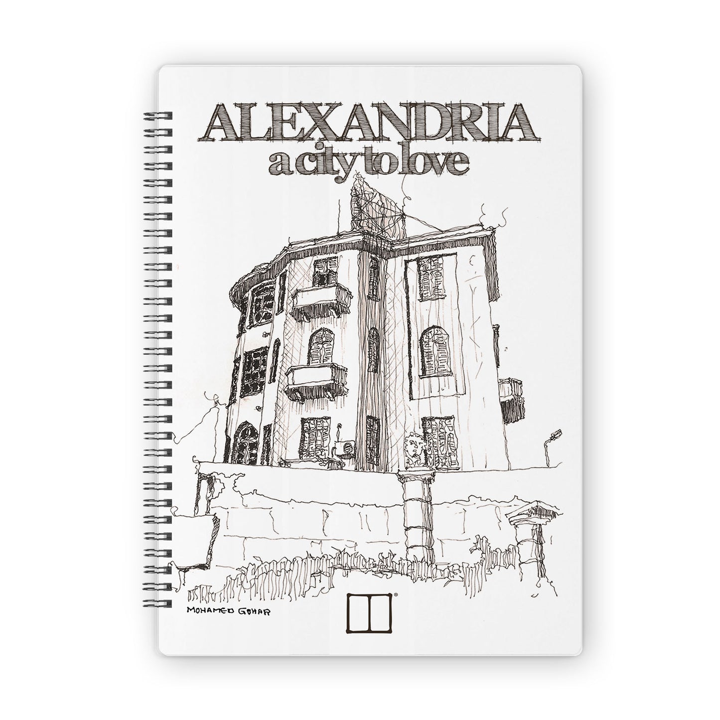 Sketchbook | 28 X 20 cm - (Alexandria a city to love) - 10 - from SketchBook Stationery
