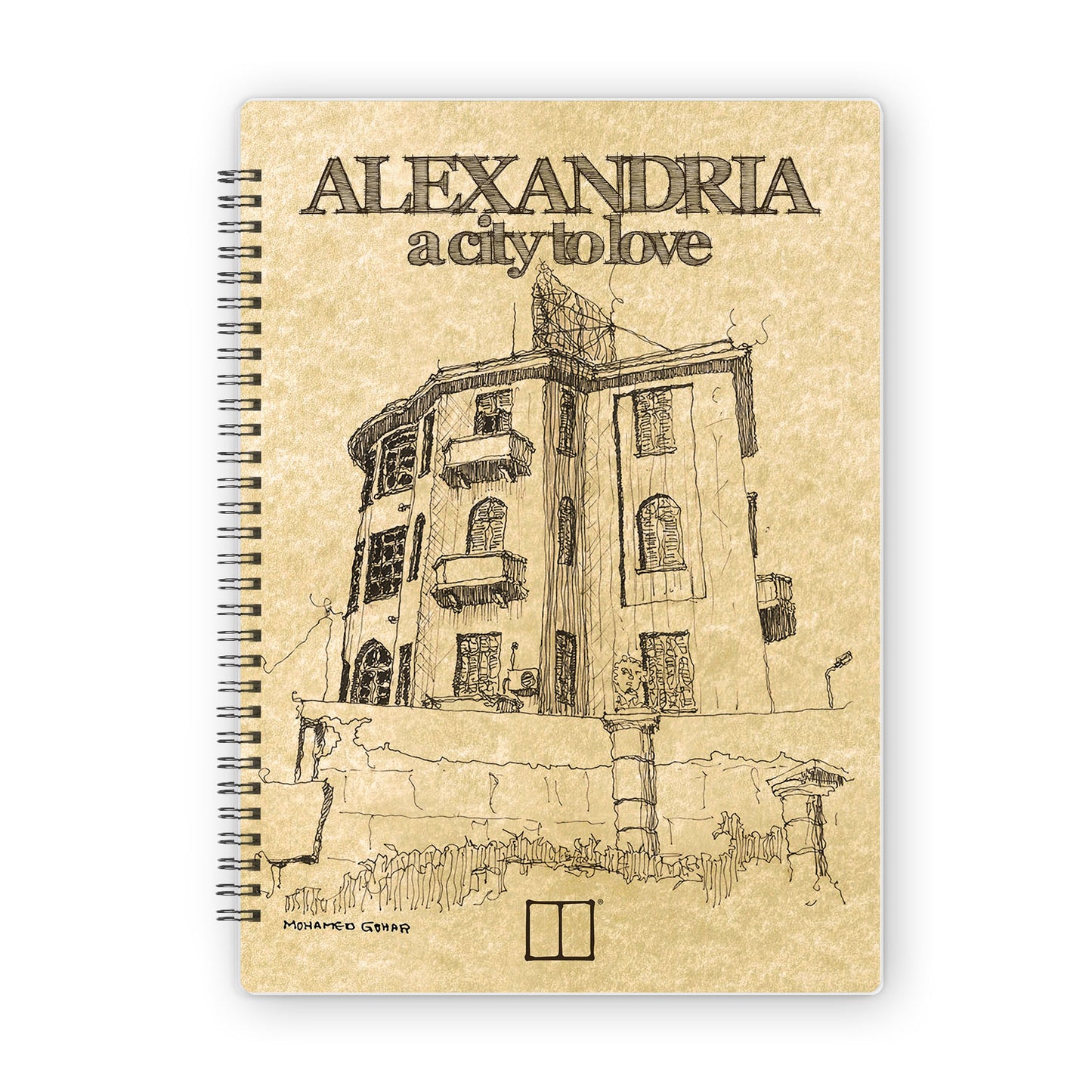 Sketchbook | 28 X 20 cm - (Alexandria a city to love) - 10 - from SketchBook Stationery