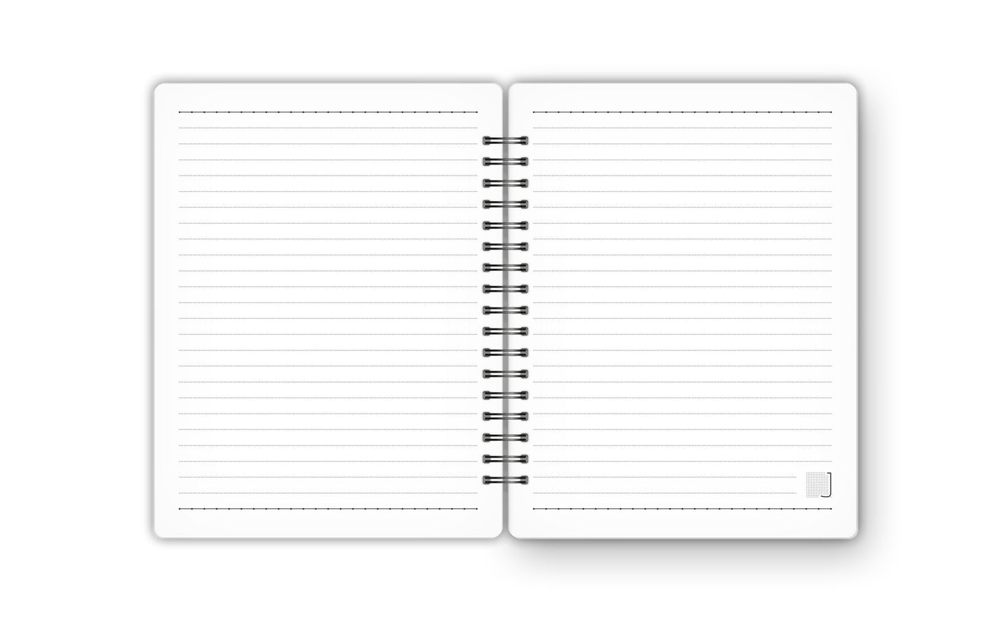 Notebook - 18X14 cm - 75 Sheets | Pink Leaf 03 - from Journals